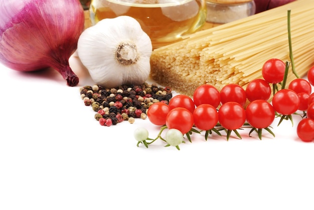 Składniki: warzywa i przyprawy