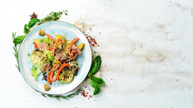 Zdrowe danie na stole